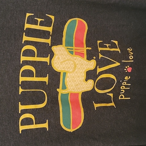 Cutest tee ever!!! Puppie Love stylish tee! I ship same day - Picture 2 of 2
